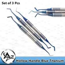 3x Dental Heidman Composite Filling Spatula Restorative Plastic Placing Spatula