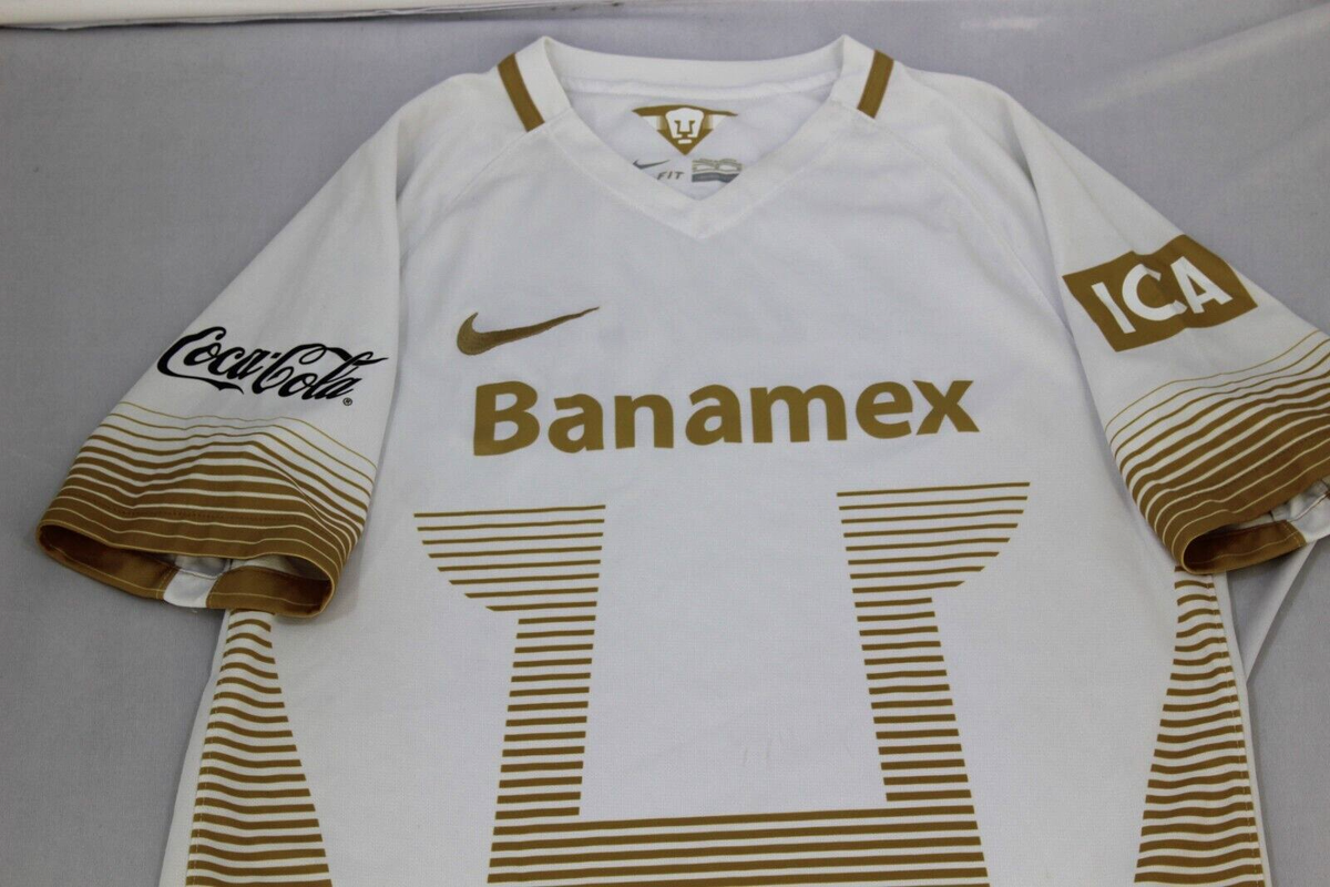 Pumas UNAM authentic nike jersey size Medium 2015-2016 T | eBay