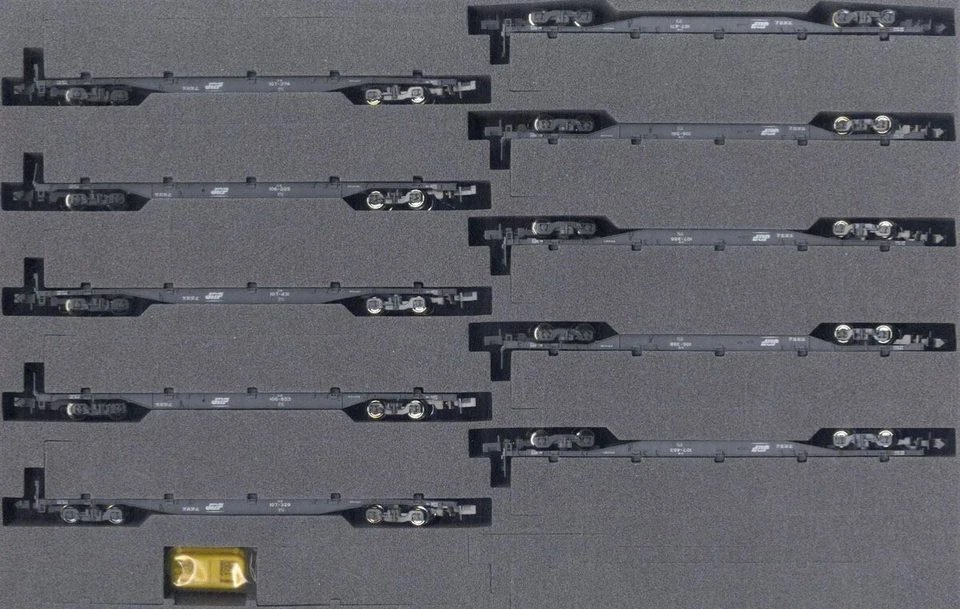 N Scale Kato 10-1432 KOKI 106 + 107 10-Container Car Set JR Freight NIB - Image 2 of 4