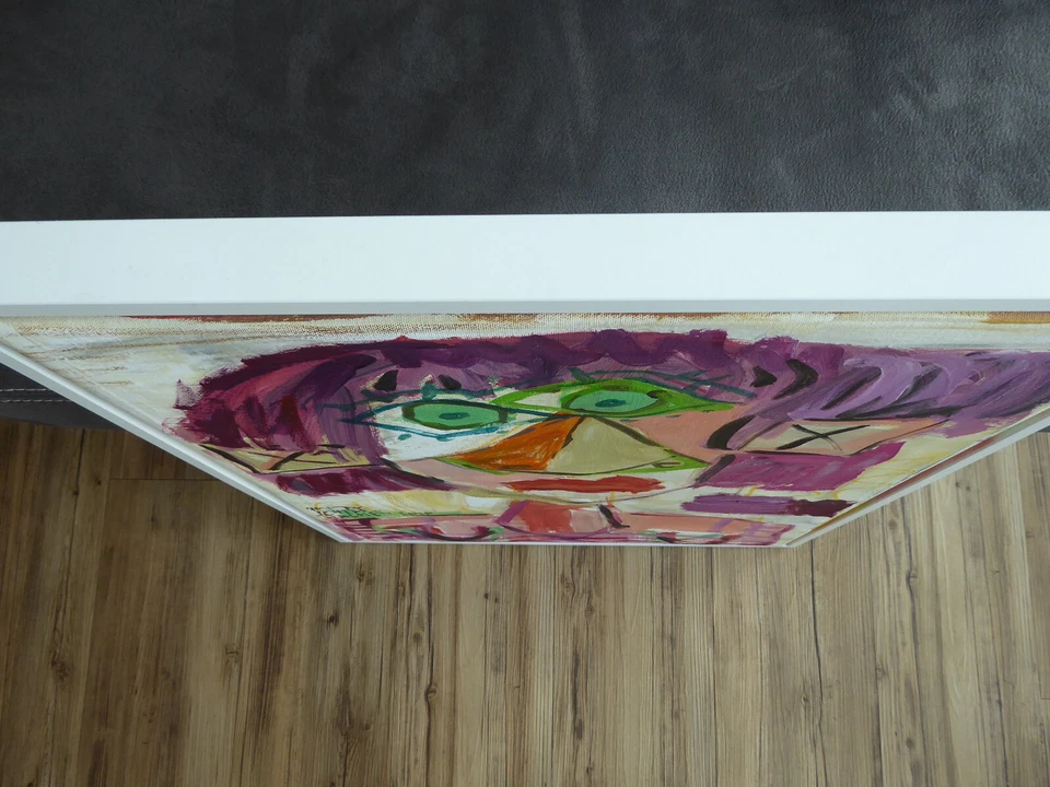 Gustav SCHIFFMACHER 50x60cm " Frau Improvisation" Portrait Originalbrief! - Bild 4 von 4