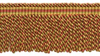 "Pfingstrose 3\" Bullion-Quaste Mit Verzierter Gewebter KopfstüTze [5 Yards]"