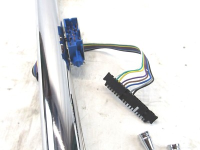 28" Tilt Steering Column – Manual With Key & Wheel Adapter – Chrome – Bous Performance S81033C