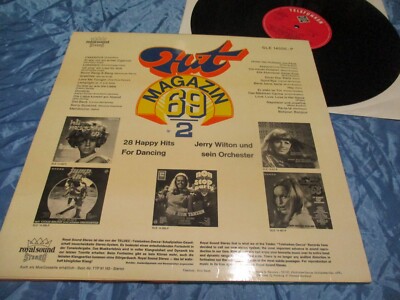 Jerry Wilton , Hit Magazin 1969  , Schallplatte , Vinyl , LP , C 1051  C  Kult