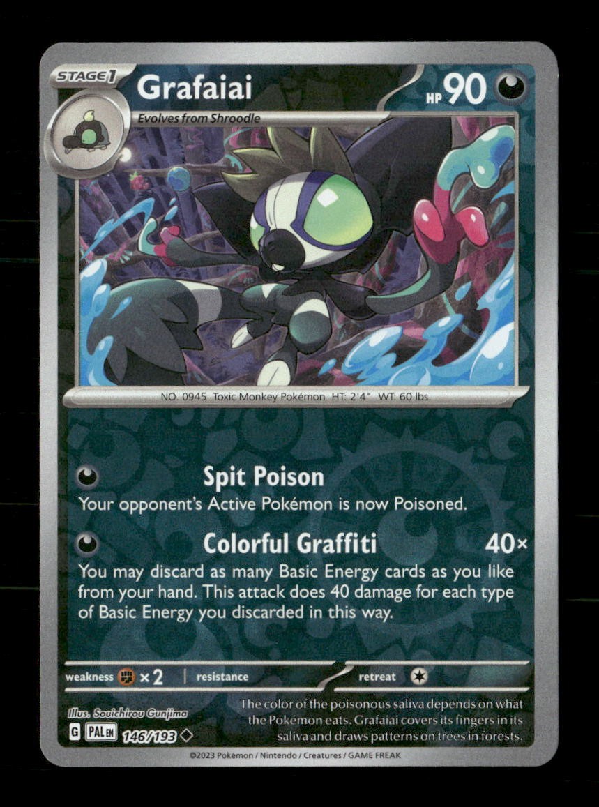 Grafaiai 146/193 Paldea Evolved Reverse Holo NM/M Pokemon