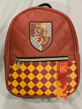 Harry Potter Gryffindor Women's Mini Backpack Red EUC