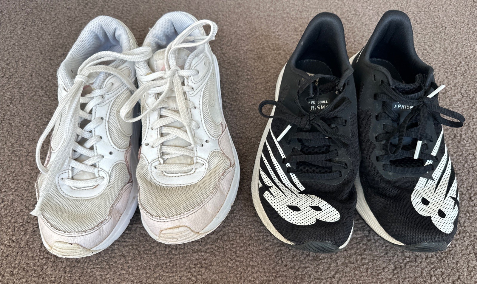 Girls Nike Runners Trainers Size US 4 & New Balance US 4 Girls Nike Runners Trainers Size US 4 & New Balance US 4