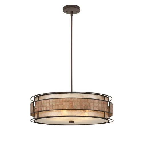 Quoizel MC8420CRC Laguna 4-Light Pendant in Bronze Finish - Picture 1 of 4