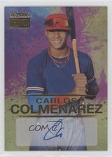 2021 Skybox Metal Universe Champions Premium Gold Carlos Colmenarez Auto 0s55