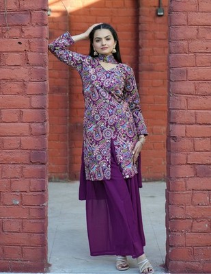 Designer Indian Wedding Dress Pakistani Bollywood Top Sharara New Party Wear