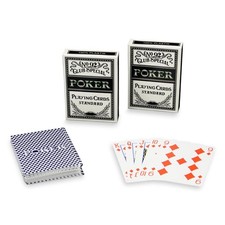 2 Poker-Kartendecks aus 100% Kunststoff Casino-Deck Spielkarten 54 Blatt je Deck