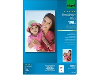 Sigel Ultra-Foto-Papier, Din A4, Seidenmatt, 190 G/Qm 1 Bis 20 Stk Spare 20%
