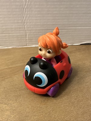 Cocomelon YoYo Ladybug Mini Car Figure Toy Car MOONBUG 2022 Jazwares