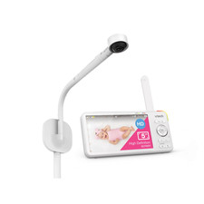 NEW Vtech 5 Smart Wi-Fi 1080p Over-the-Crib Video Monitor RM5887HD-New open box