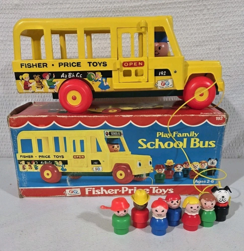 25+ Vintage Fisher Price School Bus for sale | Updated Oct 2026