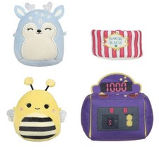 Squishmallows Micromallows Accessory Kit 4-Pack Plush - NIB