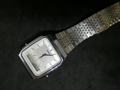 For parts CASIO AQ-210 Mens Digital Quartz Analog-Digital Watch