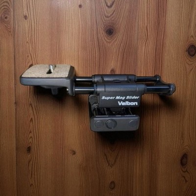 Velbon Super Mag Slider, Magnesium Alloy, 2 Way Focusing Adjustable.