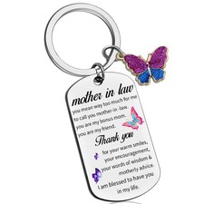 Crizaor Valentines Day Gifts For Mother In Law Mothers Small, Silver