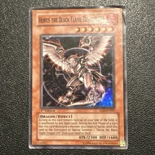 Horus the Black Flame Dragon LV6 1st Edition Holo SOD-EN007 HP