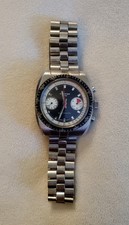 1970 Croton Chronomaster Aviator Sea Diver Watch WORKING!