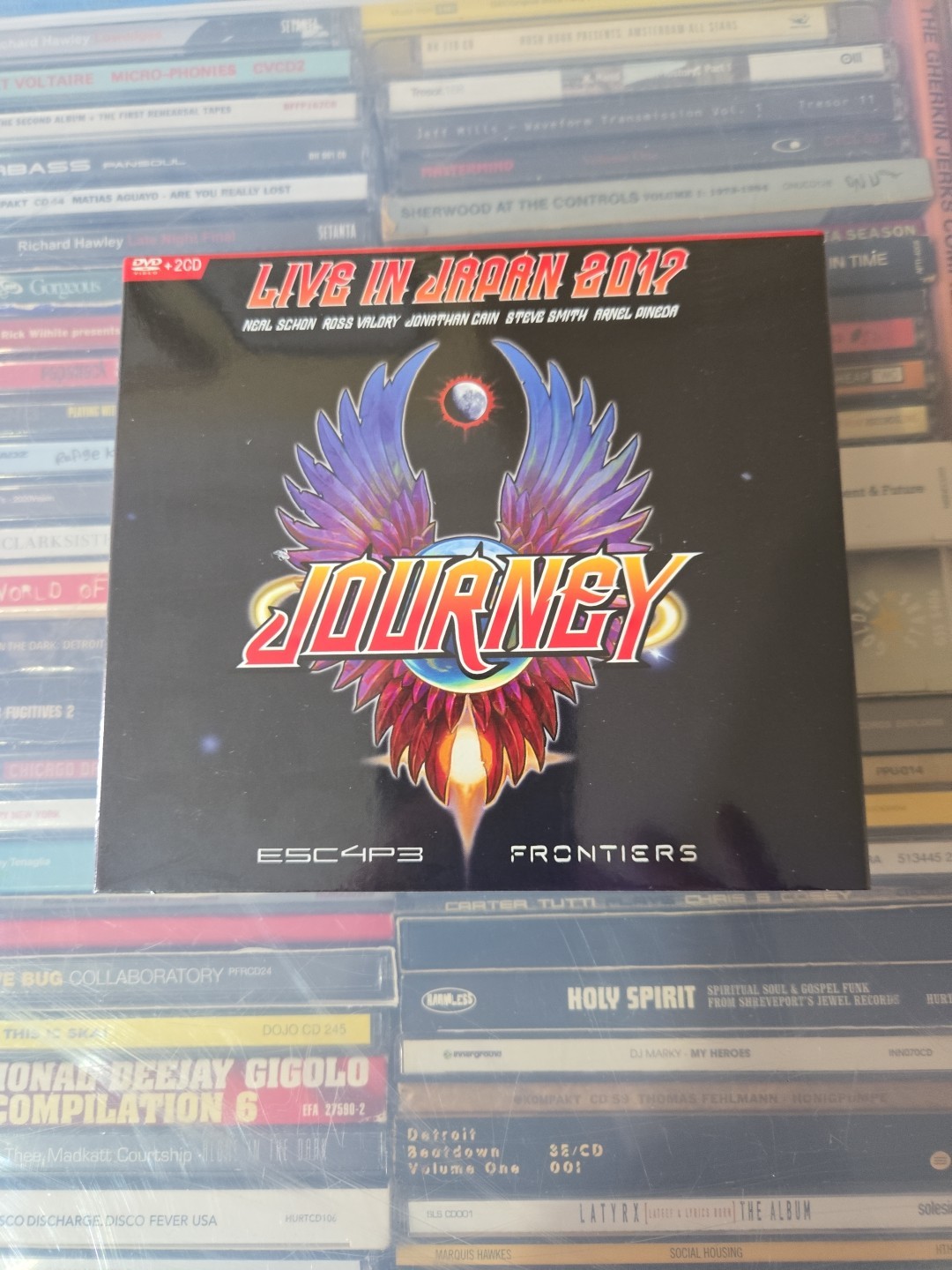 Journey Escape Frontiers Live in Japan 2017 DVD/2cd SEALED