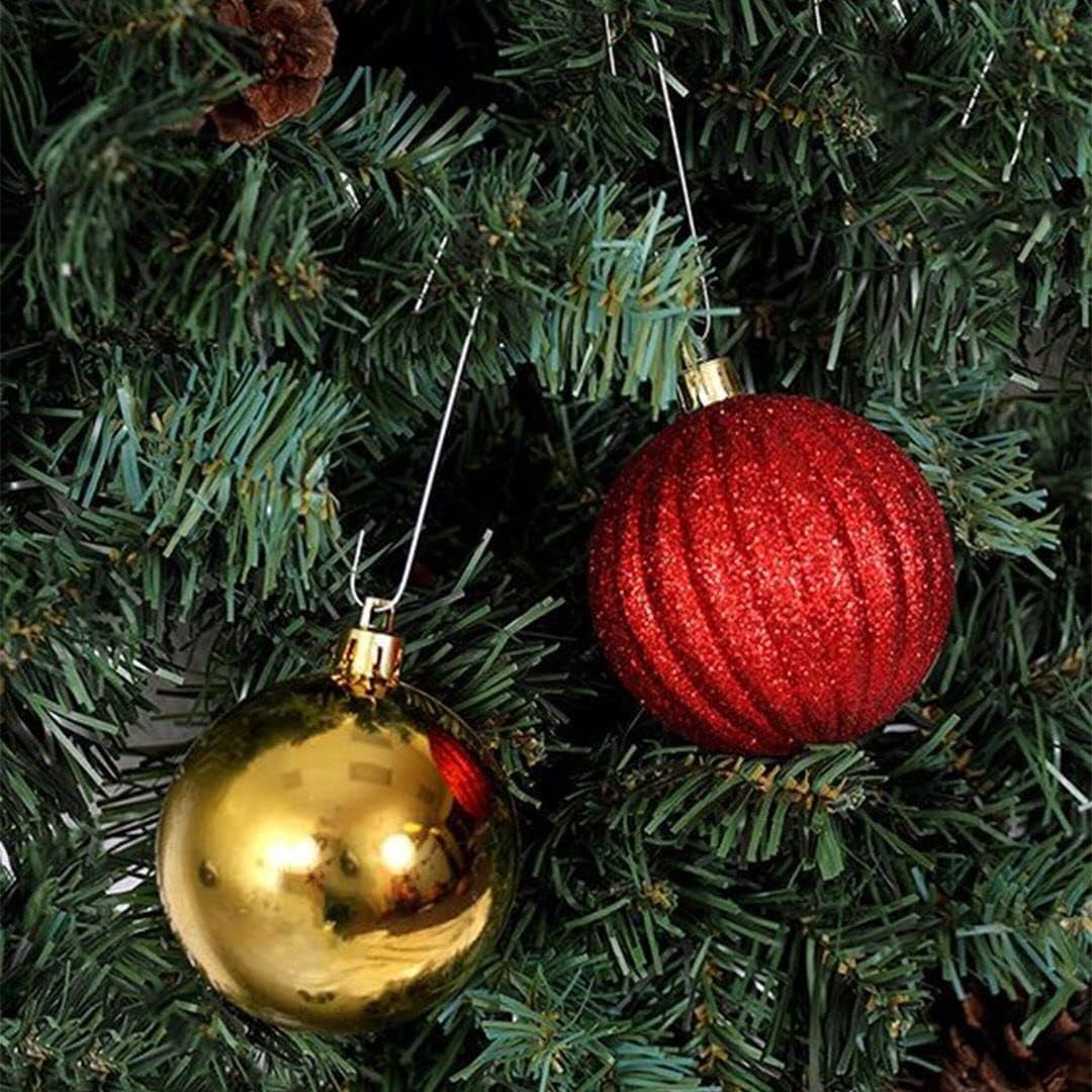 Ornament Hooks – Bexter 300 Pack Gold Metal Wire Hooks for Christmas Tree Deco