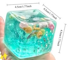Squishy Ocean Stress Ball Sensory Fidget Toy Anxiety Relief Gift