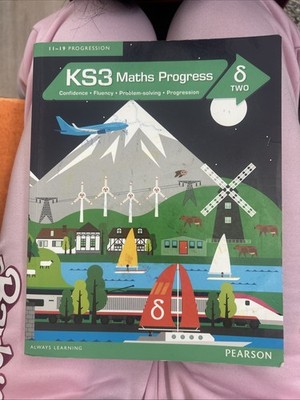 KS3 Math progress Textbook Theta 2 For Grades 7-8 With Answer Key, IGCSE