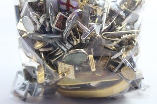 1 kg accessori da uomo sfusi gemelli non assortiti cravatta diapositive pietra set toni misti