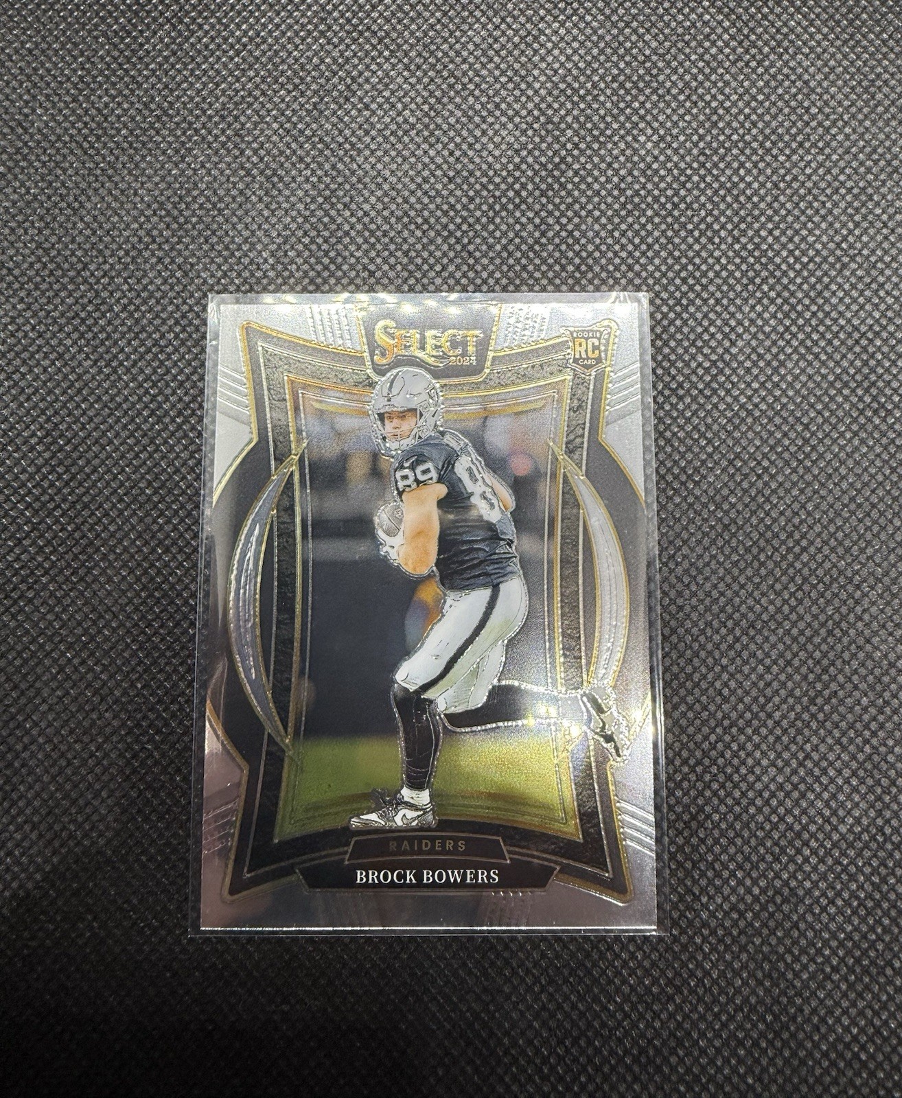 2024 Panini Select - Concourse Brock Bowers #31 Silver Prizm (RC)