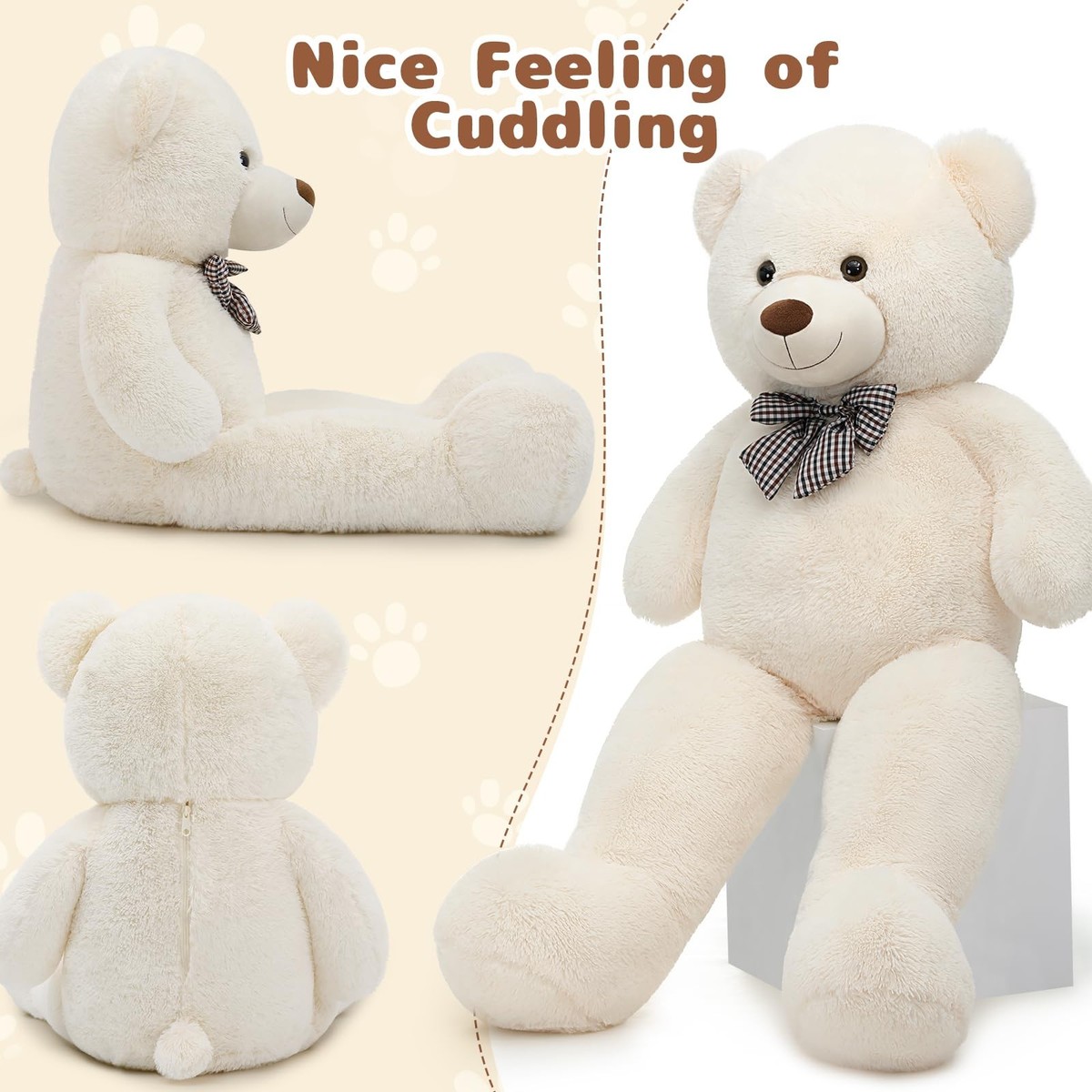 Mishion S20173 Morismos 47 inch Plush Bear for sale online | eBay