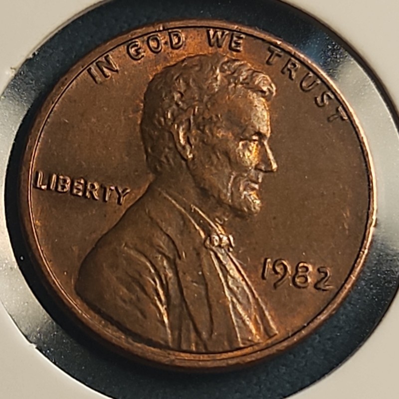 1982 Lincoln Memorial  P Business  Large Date BN .Gr63  Great Coin Good Luck