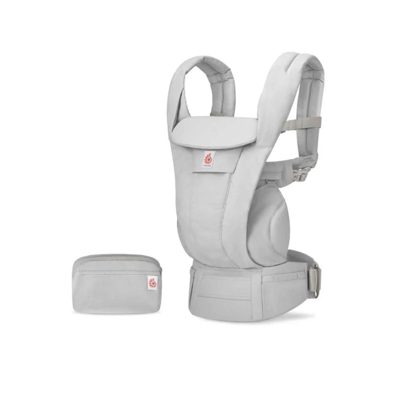 Ergobaby Omni Baby Carrier 360 Coolair Gray Padded Shoulder Straps Adjustable