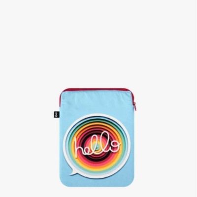 LOQI Laptop Cover OWEN GILDERSLEEVE Hello Recycled 