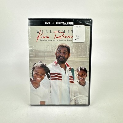 King Richard (DVD, 2021) Will Smith - New Sealed