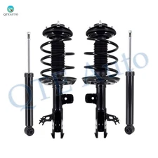 Set Front Quick Complete Strut-Coil Spring-Rear Shock For 2018-2023 Toyota Camry