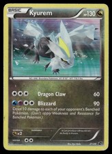 Kyurem 21/20 Dragon Vault Pokemon Holo Moderately Played