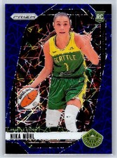 2024 Panini Prizm WNBA Nika Muhl #75 RC Blue Velocity Prizms Seattle Storm