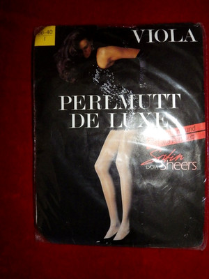 SATIN SHEERS Feinstrumpfhose * Strumpfhose * Tights graphit VIOLA Gr.I 36 - 40 S