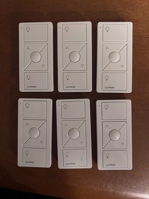 Lutron Pico Remote Wireless Control PJ2-3BRL-WHITE package Of Six- New Brand New