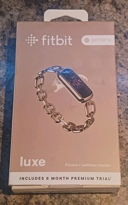 Fitbit Luxe Smartwatch Fitnesstracker Ladekabel funktioniert rosa Armband