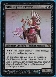 Kiku, Night's Flower 121/306 Champions of Kamigawa Foil