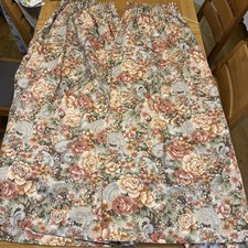 Pair Of Ready Made Curtains, Pencil Pleat. Condition.128cm Drop X 170cm Width