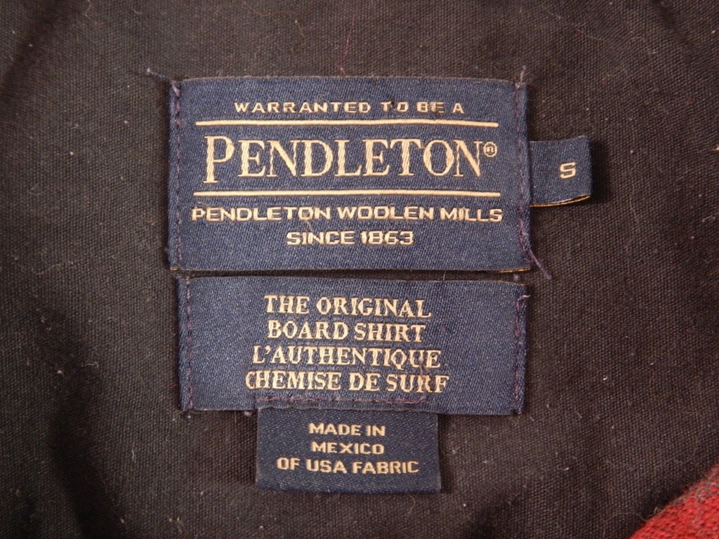 PENDLETON Men’s Wool Plaid Loop Collar ORIGINAL B… - image 7