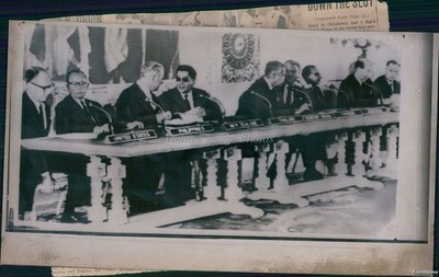 1969 S.E.A.T.O. Conference Opens Bangkok Thailand Wm Rogers Politics 6X8 Photo