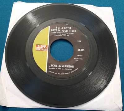 Jackie DeShannon 45 Always Together / Put A Little Love In Your Heart ex+