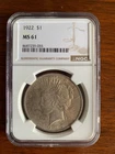 1922 $1 Peace Dollar