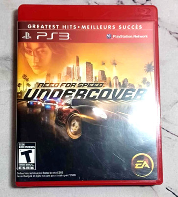 Need for Speed: Undercover (Sony PlayStation 3, 2008) Tested and Works CIB