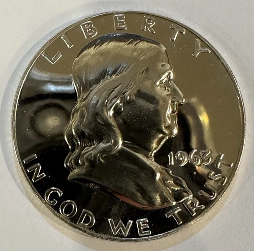 1963 50C (Proof) Franklin Half Dollar. #159