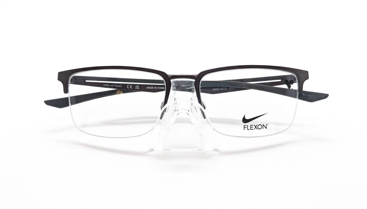 Nike with Flexon 4603 001 Eyeglass Frames ONLY 45-20-135 Black metal full rim Nike Flexon Frames for sale | eBay main image 4